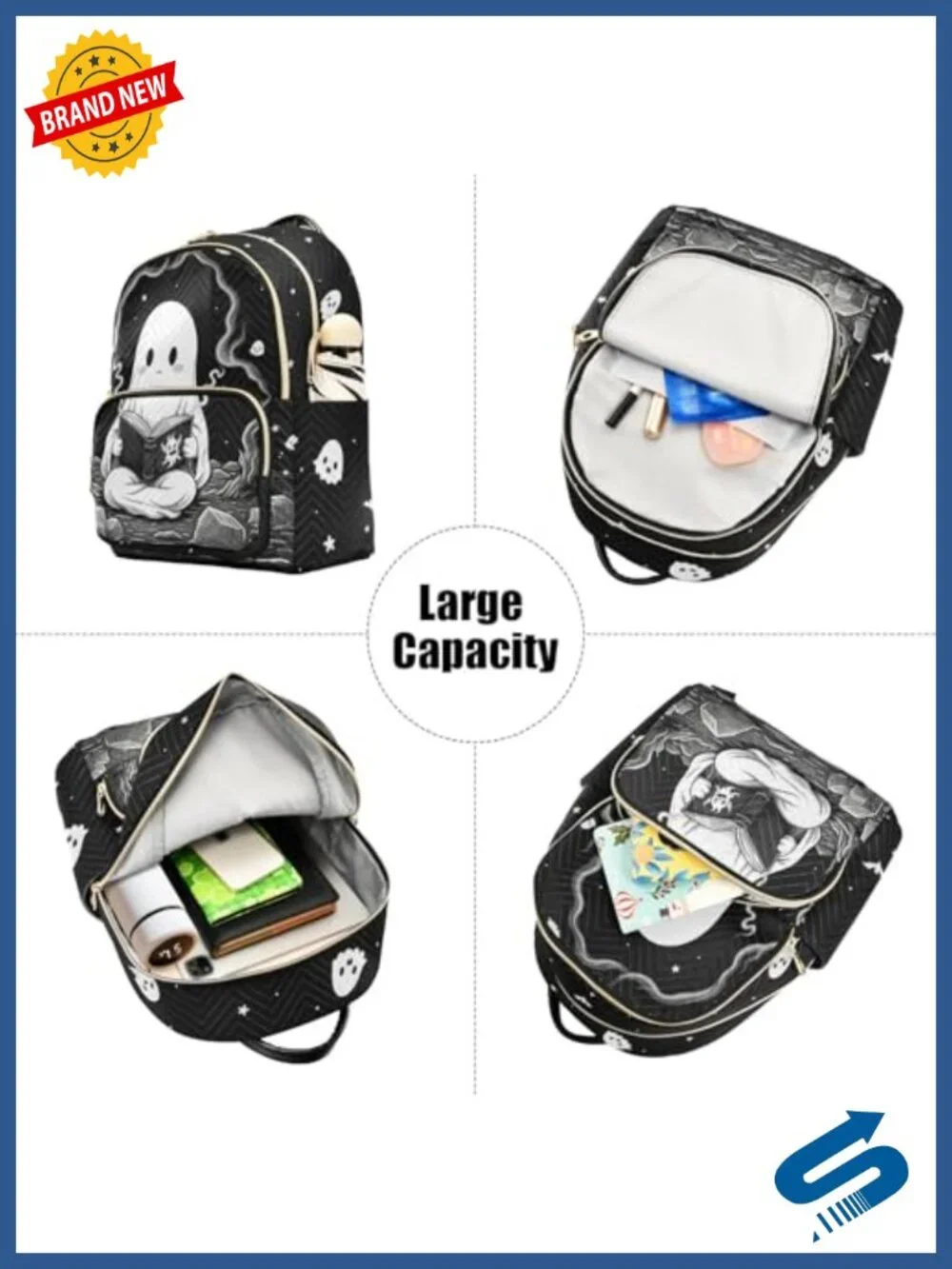 Quilted Mini Fashion Backpack Purse for Women, Lightweight Travel Backpack